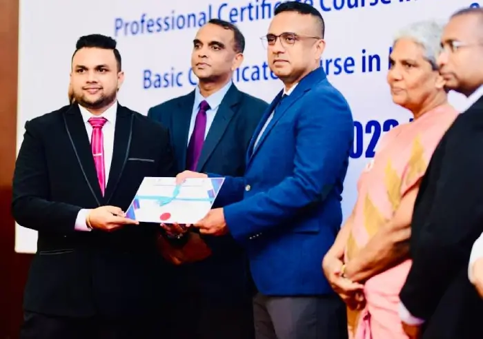 Awards ceremony by Sri Lankan Bureau of Foreign Employment awarding Ivory Agency